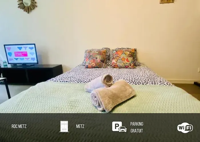 Апартаменты Mon Paisible Rez De Chausse Wifi Parking Un-sejour-a-part